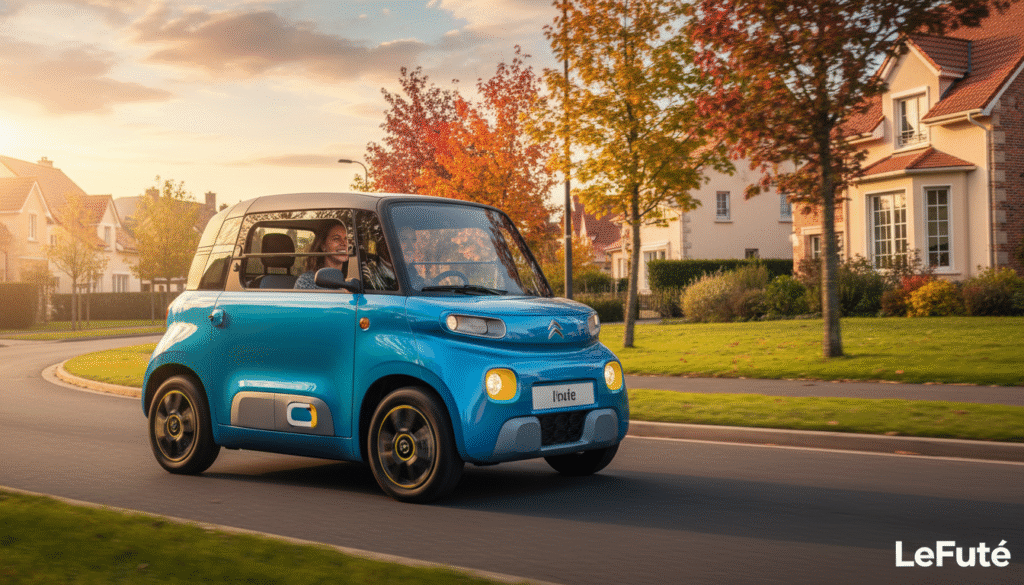 Citroën AMI : roulez malin avec l’héritière de la 2CV à seulement 19 € par mois 1 découvrez la citroën ami, l'héritière de la 2cv, une voiture électrique compacte et économique à seulement 19 € par mois. roulez malin, écologique et tendance en ville !