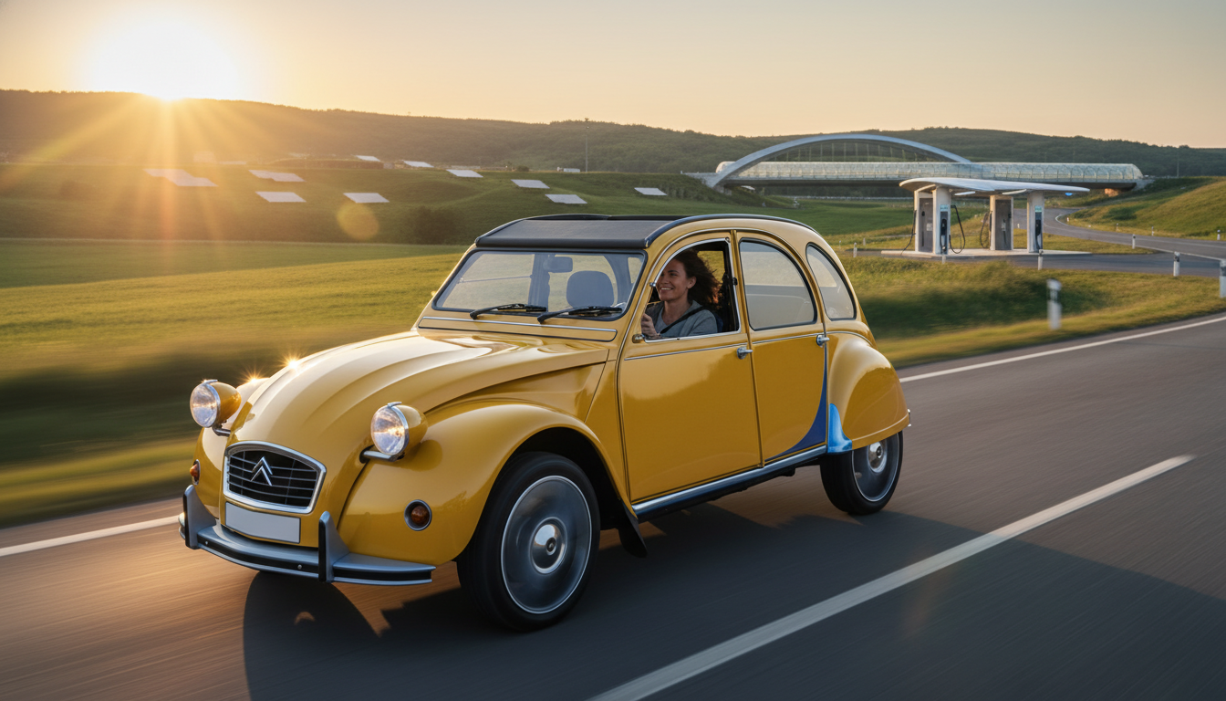 Citroën réinvente la mythique 2CV en électrique face aux défis contemporains du marché 1 découvrez comment citroën réinvente la légendaire 2cv en version électrique, alliant patrimoine et innovation pour répondre aux enjeux actuels du marché automobile.