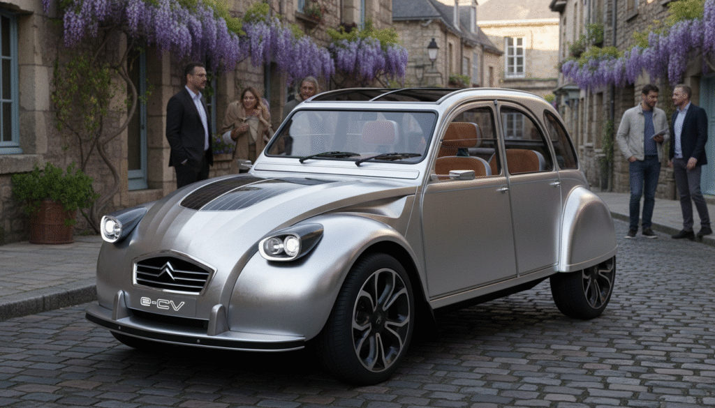 Citroën réinvente la mythique 2CV en électrique face aux défis contemporains du marché 51 découvrez comment citroën réinvente la légendaire 2cv en version électrique, alliant design iconique et technologies modernes pour répondre aux défis actuels du marché automobile.