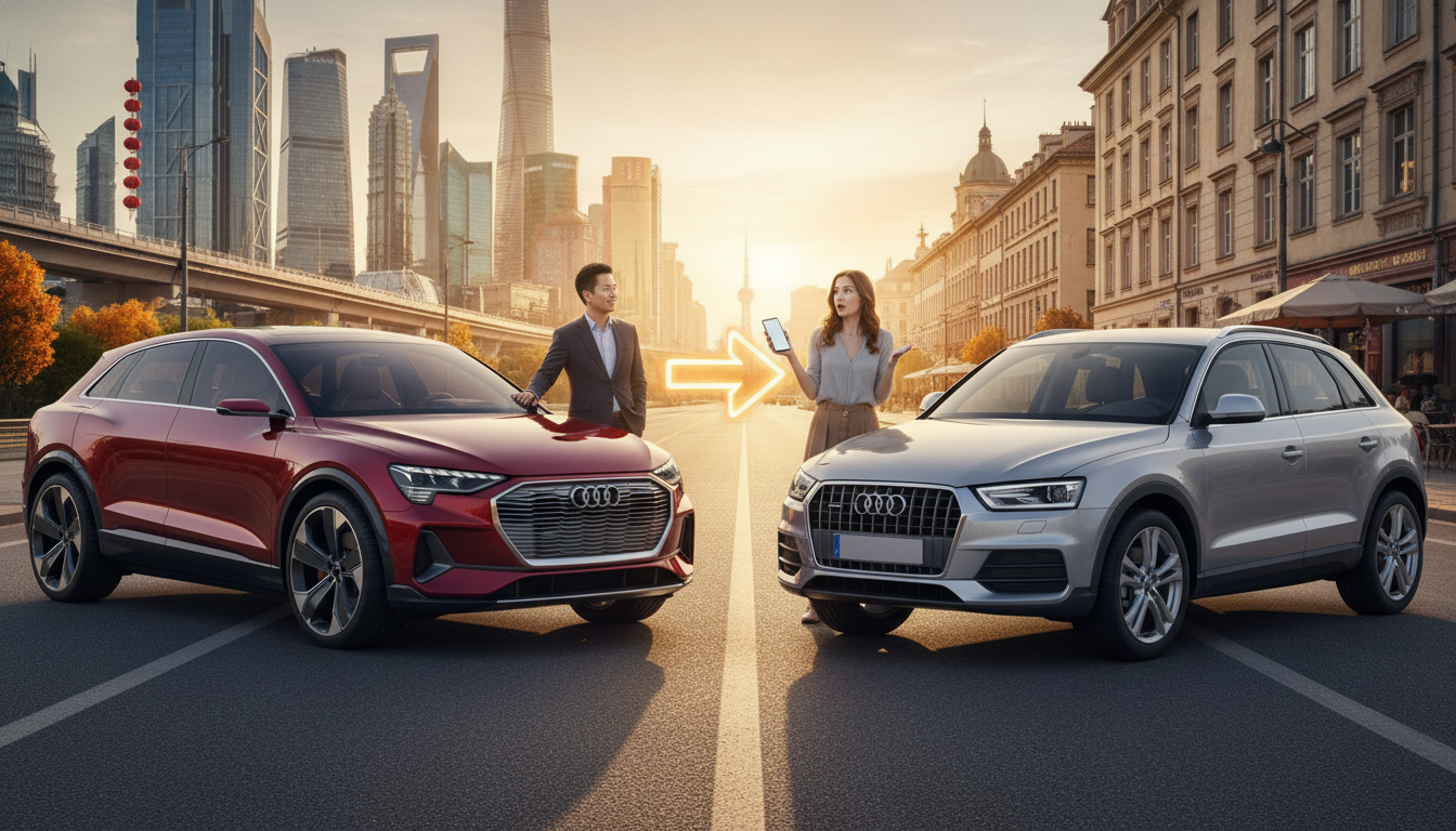 Disparités étonnantes : l'Audi E7X se vend en Chine au prix d'une Q3 basique en Europe 1 découvrez les surprenantes disparités de prix avec l'audi e7x qui se vend en chine au tarif d'une audi q3 basique en europe, révélant des stratégies commerciales et marchés très différents.