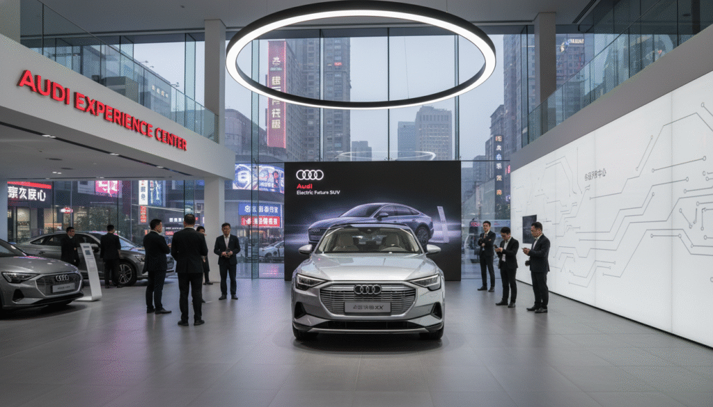 Disparités étonnantes : l'Audi E7X se vend en Chine au prix d'une Q3 basique en Europe 1 découvrez les surprenantes disparités de prix : l'audi e7x se vend en chine au même tarif qu'une audi q3 basique en europe, révélant des stratégies tarifaires inédites.