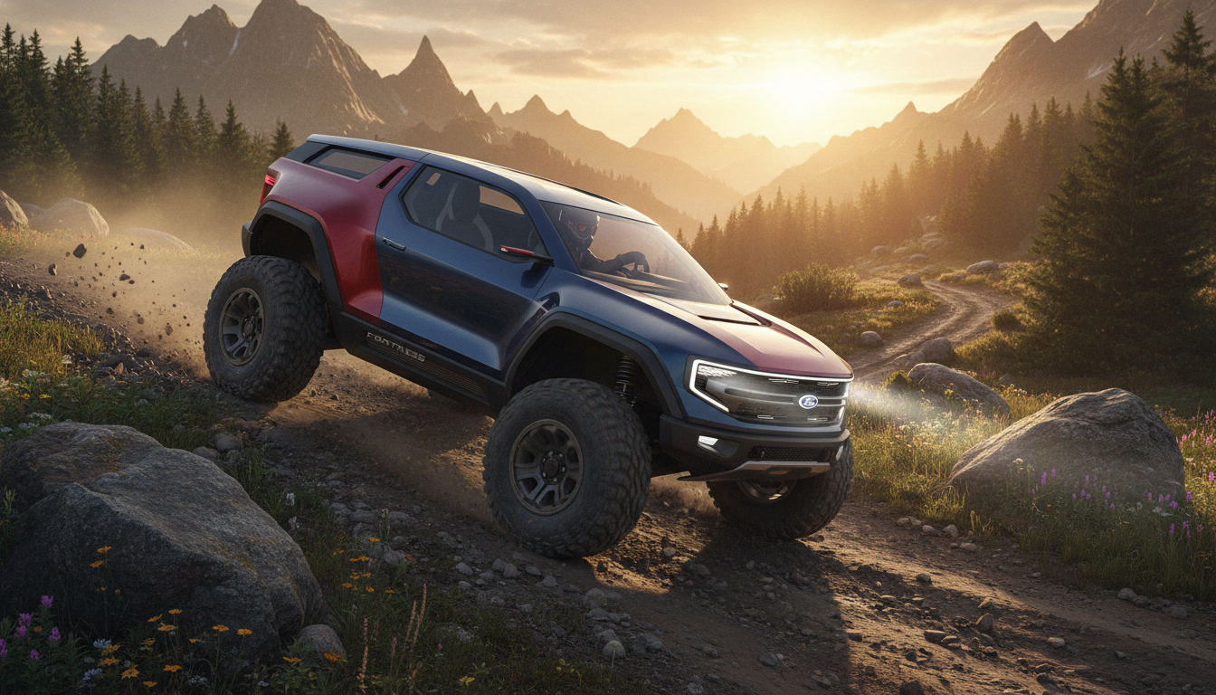 Fortress : Ford dévoile le tout-terrain ultime taillé pour dominer tous les terrains 1 découvrez fortress, le tout-terrain ultime signé ford, conçu pour dominer tous les terrains avec puissance, robustesse et technologie de pointe.