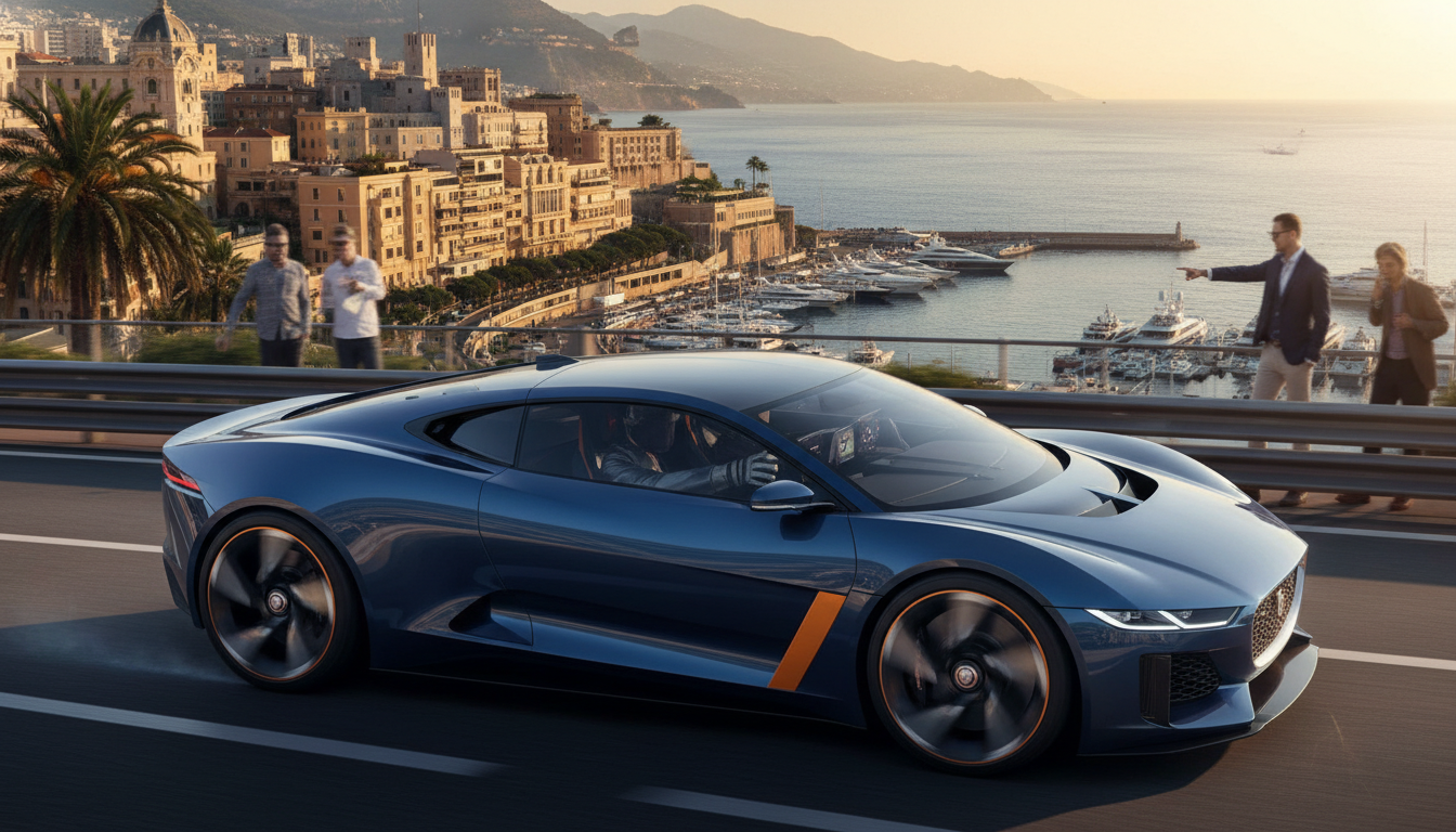 Jaguar Type 01 : Le prototype le plus avancé révélé à Monaco avant la version finale 1 découvrez la jaguar type 01, le prototype le plus avancé, dévoilé à monaco avant la sortie de sa version finale. innovation et performance au rendez-vous.