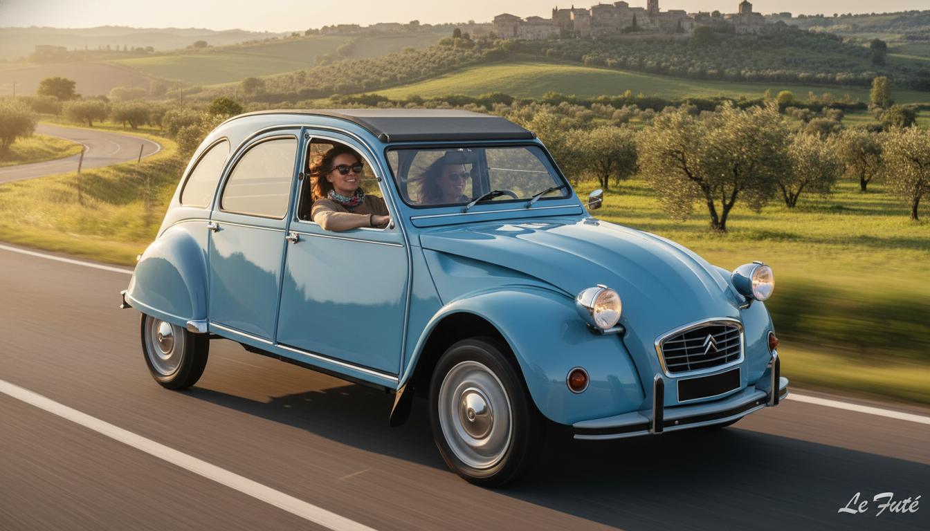 La nouvelle Citroën 2CV : son design rétro séduit-il déjà tous les passionnés ? 1 découvrez la nouvelle citroën 2cv et son design rétro unique qui charme déjà tous les passionnés d'automobile classique.