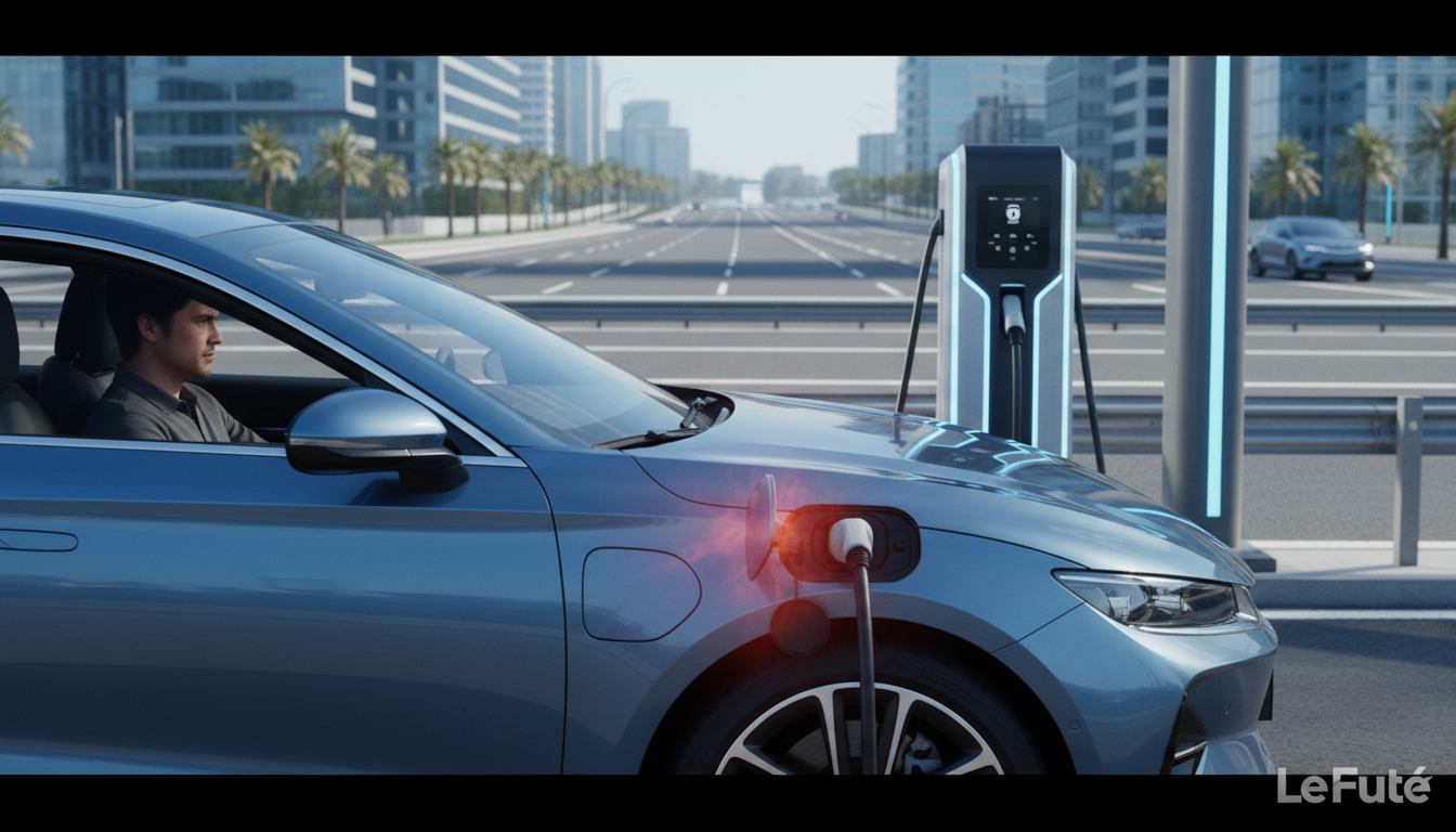 La recharge ultrarapide de BYD pousse la batterie à 76 °C, un seuil thermique préoccupant 1 découvrez comment la recharge ultrarapide de byd fait monter la température de la batterie à 76 °c, soulevant des inquiétudes sur la sécurité et la durabilité des véhicules électriques.