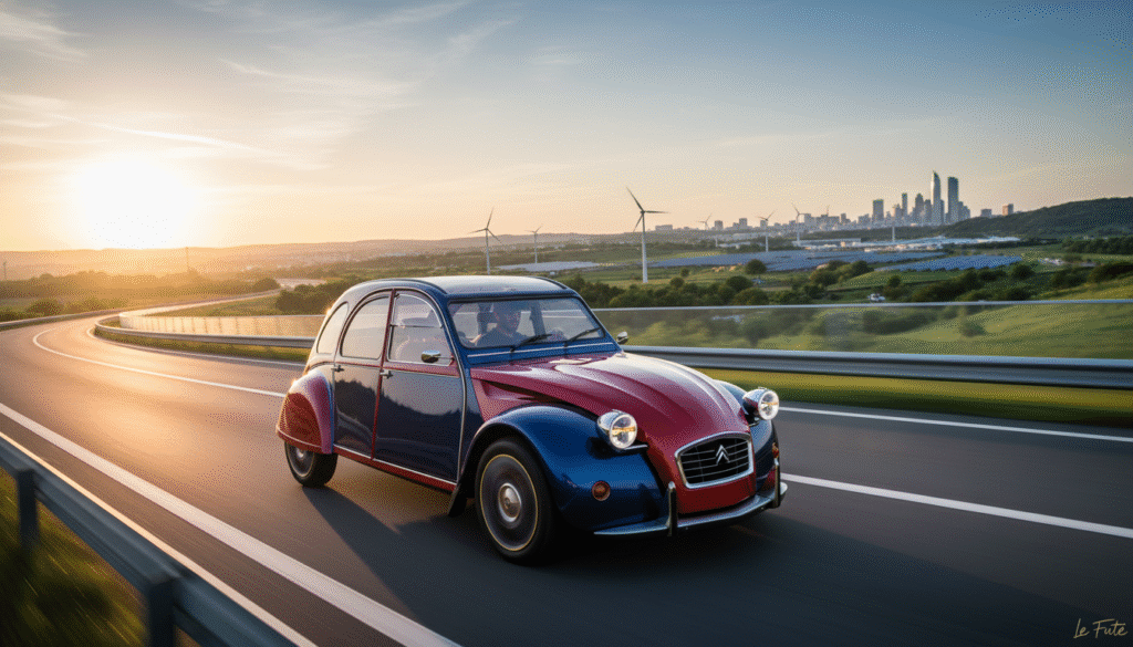 La renaissance européenne de la Citroën 2CV : première image officielle dévoilée, prête à défier le marché chinois dès 2026 1 découvrez la renaissance européenne de la mythique citroën 2cv avec sa première image officielle dévoilée, prête à conquérir le marché chinois dès 2026.