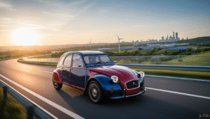 découvrez la renaissance européenne de la mythique citroën 2cv avec sa première image officielle dévoilée, prête à conquérir le marché chinois dès 2026.