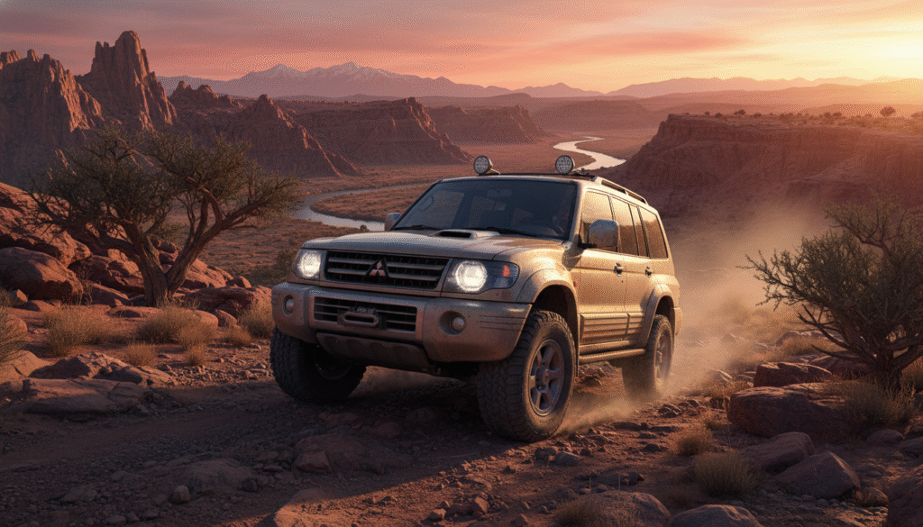 Le Mitsubishi Montero revient en force : un 4x4 haut de gamme prêt à défier le Toyota Land Cruiser 1 découvrez le retour du mitsubishi montero, un 4x4 haut de gamme alliant puissance et élégance, prêt à rivaliser avec le légendaire toyota land cruiser pour une expérience tout-terrain inégalée.