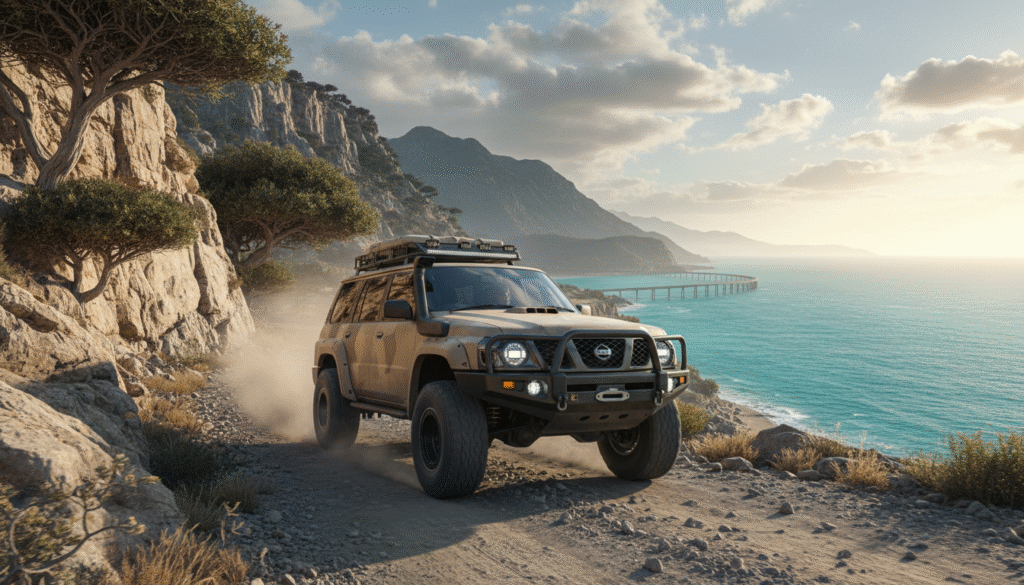 Le Nissan Patrol, SUV de luxe ultime, dévoile sa version la plus extrême et prometteuse à ce jour 1 découvrez le nissan patrol, le suv de luxe ultime, dans sa version la plus extrême et prometteuse à ce jour, alliant puissance, confort et design exclusif.
