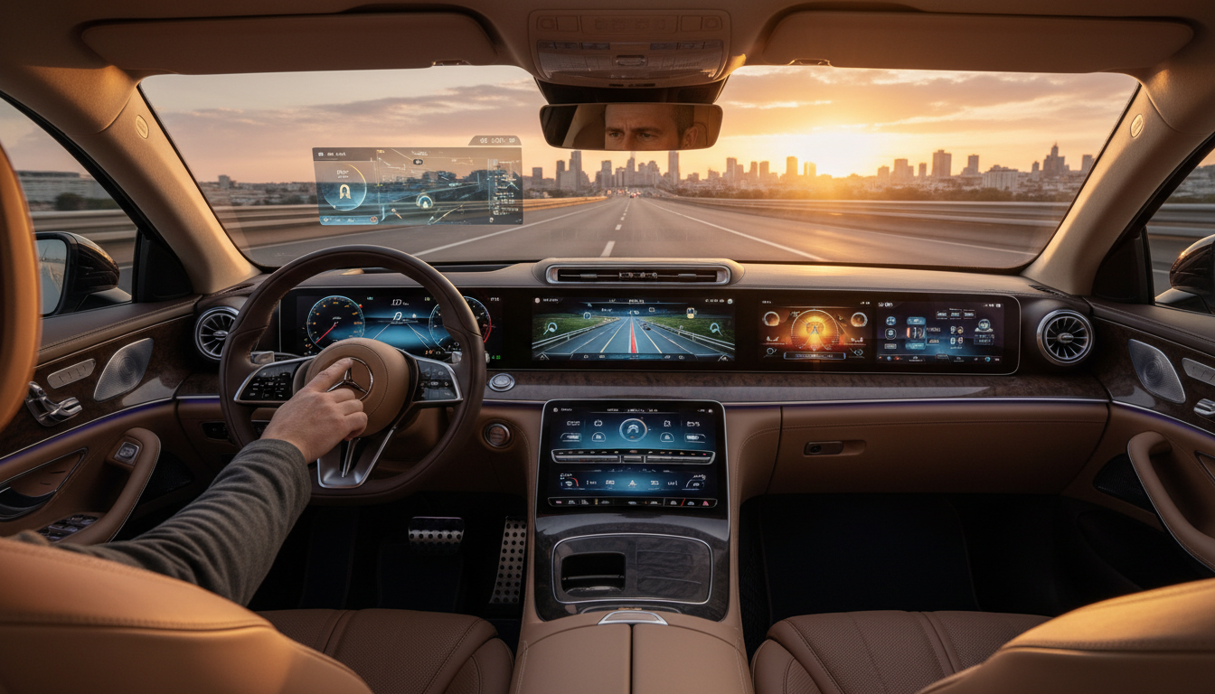 Mercedes multiplie les écrans : 144 000 conducteurs face aux limites concrètes d’une technologie envahissante 1 découvrez comment mercedes équipe ses véhicules de multiples écrans, confrontant 144 000 conducteurs aux défis et limites d'une technologie de plus en plus envahissante.