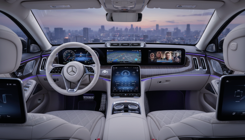 Mercedes multiplie les écrans : 144 000 conducteurs face aux limites concrètes d’une technologie envahissante 1 découvrez comment mercedes innove avec de multiples écrans, mais aussi les défis concrets rencontrés par 144 000 conducteurs face à une technologie parfois envahissante.