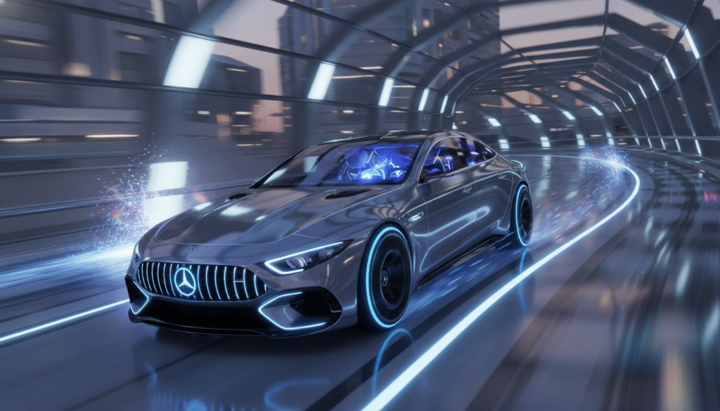 Mercedes présente son AMG GT électrique 4 portes de 1 153 chevaux, prête à révolutionner 2027 1 découvrez la nouvelle mercedes amg gt électrique 4 portes, une puissance de 1 153 chevaux qui promet de révolutionner l'année 2027 avec performance et innovation.