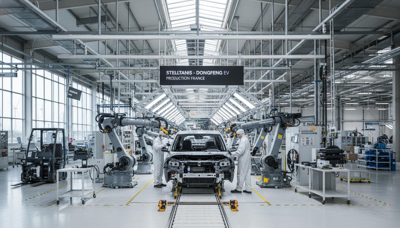 stellantis s'engage en france pour produire des voitures électriques destinées au marché chinois, en partenariat avec dongfeng, renforçant ainsi la mobilité durable et l'industrie automobile franco-chinoise.