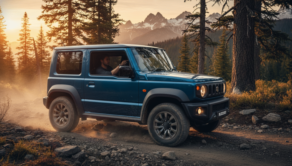 Suzuki Jimny : une nouvelle génération très attendue pour un retour en force du petit 4×4 1 découvrez la nouvelle génération du suzuki jimny, un petit 4×4 compact et robuste qui revient en force, alliant design moderne et performance tout-terrain pour les passionnés d'aventure.