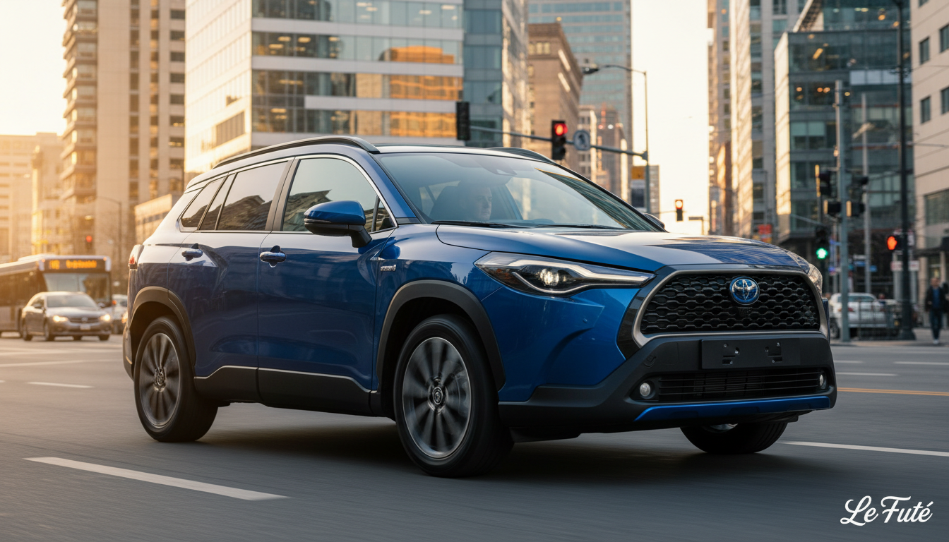 Toyota Corolla Cross : l'alternative intelligente au RAV4 à 41 000 € avec 218 ch hybride, 4,46 m et Crit’Air 1 pour les citadins exigeants 1 découvrez la toyota corolla cross, l'alternative intelligente au rav4 à 41 000 €, avec son moteur hybride de 218 ch, ses 4,46 m de longueur et son label crit’air 1, parfaite pour les citadins exigeants.