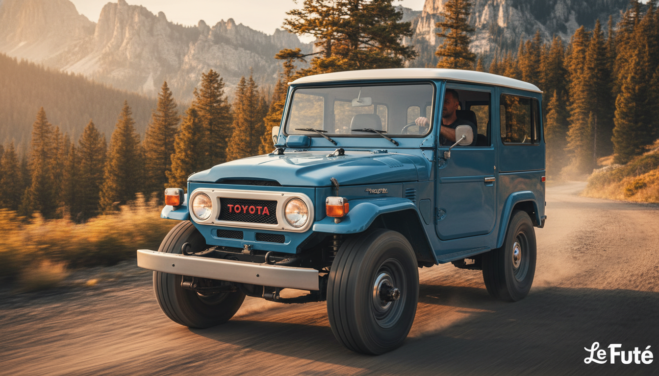 Toyota Land Cruiser FJ : robustesse emblématique et moteur 2,7L dans un châssis à longerons compact 1 découvrez le toyota land cruiser fj, alliant robustesse emblématique et performance avec son moteur 2,7l dans un châssis à longerons compact, idéal pour les aventures tout-terrain.