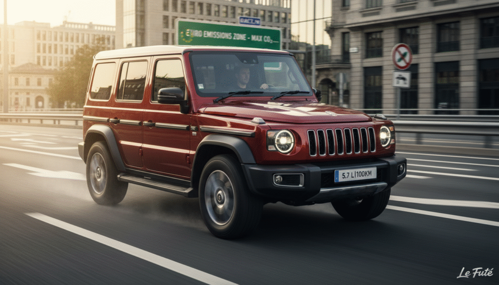 Un SUV 4x4 7 places à moteur 6 cylindres diesel (5,7 l/100 km) défie les normes européennes 1 découvrez un suv 4x4 7 places équipé d'un moteur 6 cylindres diesel performant, consommant seulement 5,7 l/100 km, qui repousse les limites des normes européennes en matière d'efficacité et de puissance.
