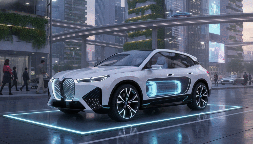 BMW iX5 2027 : Un SUV premium avec une batterie record, 2,5 fois plus puissante que la Tesla Model 3 de base 1 découvrez la bmw ix5 2027, un suv premium équipé d'une batterie révolutionnaire, 2,5 fois plus puissante que celle de la tesla model 3 de base, alliant performance et innovation.