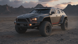 découvrez ce nouveau 4x4 équipé d'un moteur v8 inédit, conçu pour rivaliser avec les géants toyota et ford dans l'univers du tout-terrain extrême.
