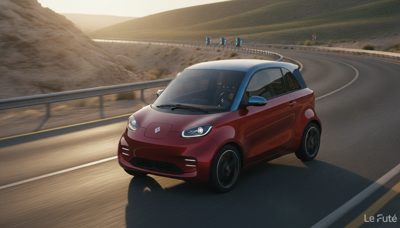 Découvrez comment cette micro-voiture électrique intègre 7 airbags tout en ne coûtant que 3,50 € aux 100 km ! 1 explorez cette micro-voiture électrique innovante équipée de 7 airbags pour une sécurité optimale, tout en offrant un coût exceptionnellement bas de seulement 3,50 € aux 100 km.