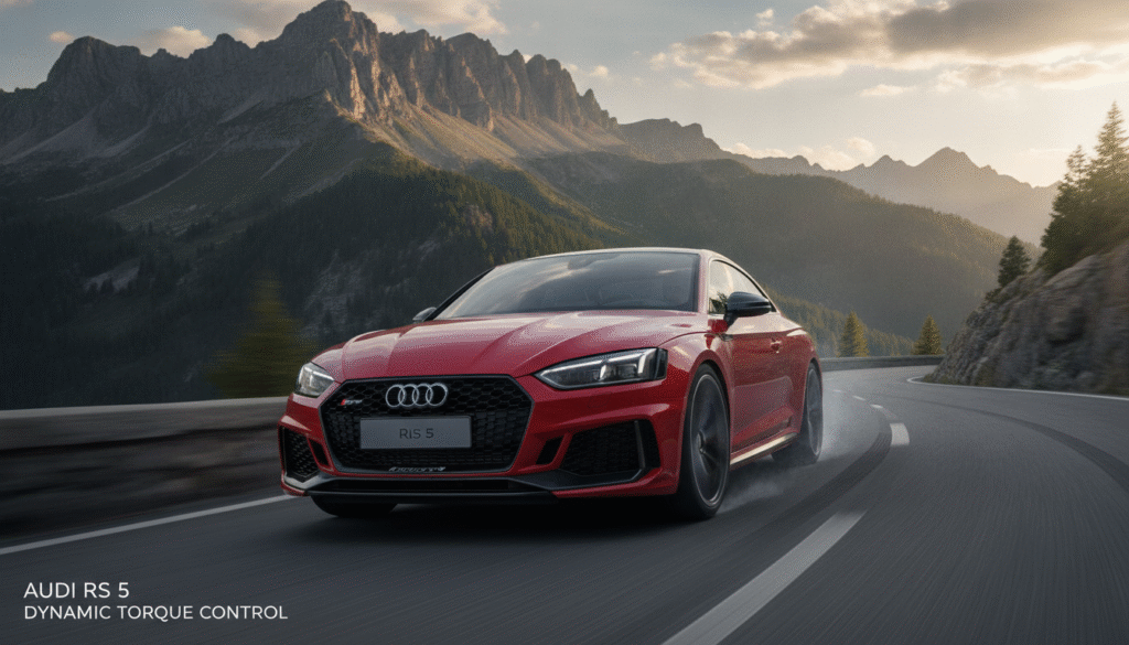 Dynamic Torque Control : la technologie innovante qui transforme l'Audi RS 5 de 2 355 kg en une sportive agile et réactive 1 découvrez comment la technologie dynamic torque control révolutionne l'audi rs 5 de 2 355 kg, lui conférant une agilité et une réactivité exceptionnelles pour une expérience de conduite sportive inégalée.