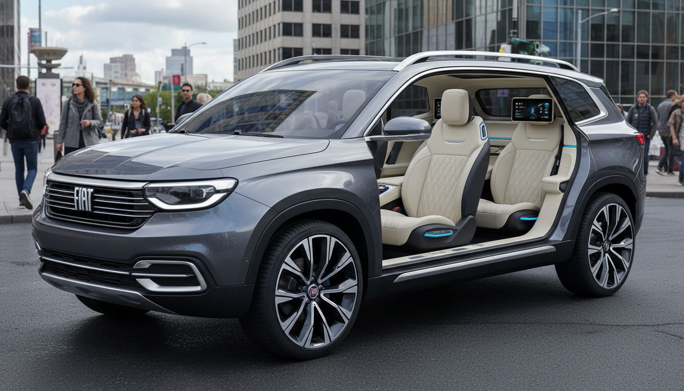 FIAT présente son SUV le plus imposant, comparable à un Nissan Qashqai, désormais disponible en version coupé 1 découvrez le nouveau suv coupé de fiat, son modèle le plus imposant, rival direct du nissan qashqai, alliant design audacieux et performance dès maintenant disponible.