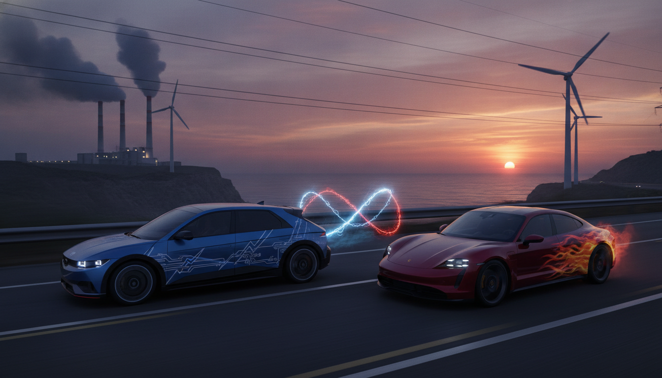 Hyundai imagine, Porsche innove : quand l’électrique et le thermique fusionnent sans frontière 1 découvrez comment hyundai et porsche repoussent les limites en fusionnant technologie électrique et motorisation thermique pour une nouvelle ère automobile sans frontières.