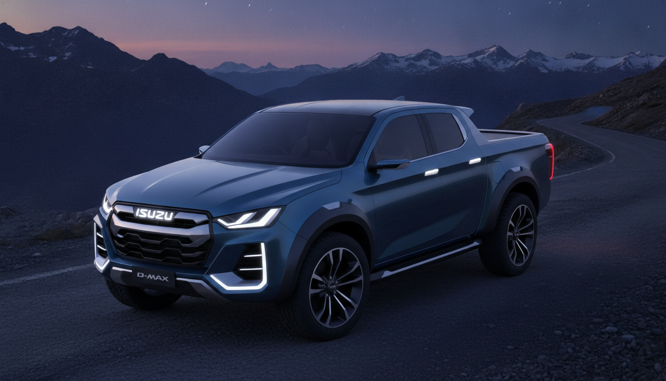 Isuzu D-MAX 2026 : le pick-up japonais prêt à rivaliser avec le légendaire Toyota Hilux 1 découvrez l'isuzu d-max 2026, le nouveau pick-up japonais conçu pour défier le légendaire toyota hilux avec robustesse, technologie avancée et performances remarquables.