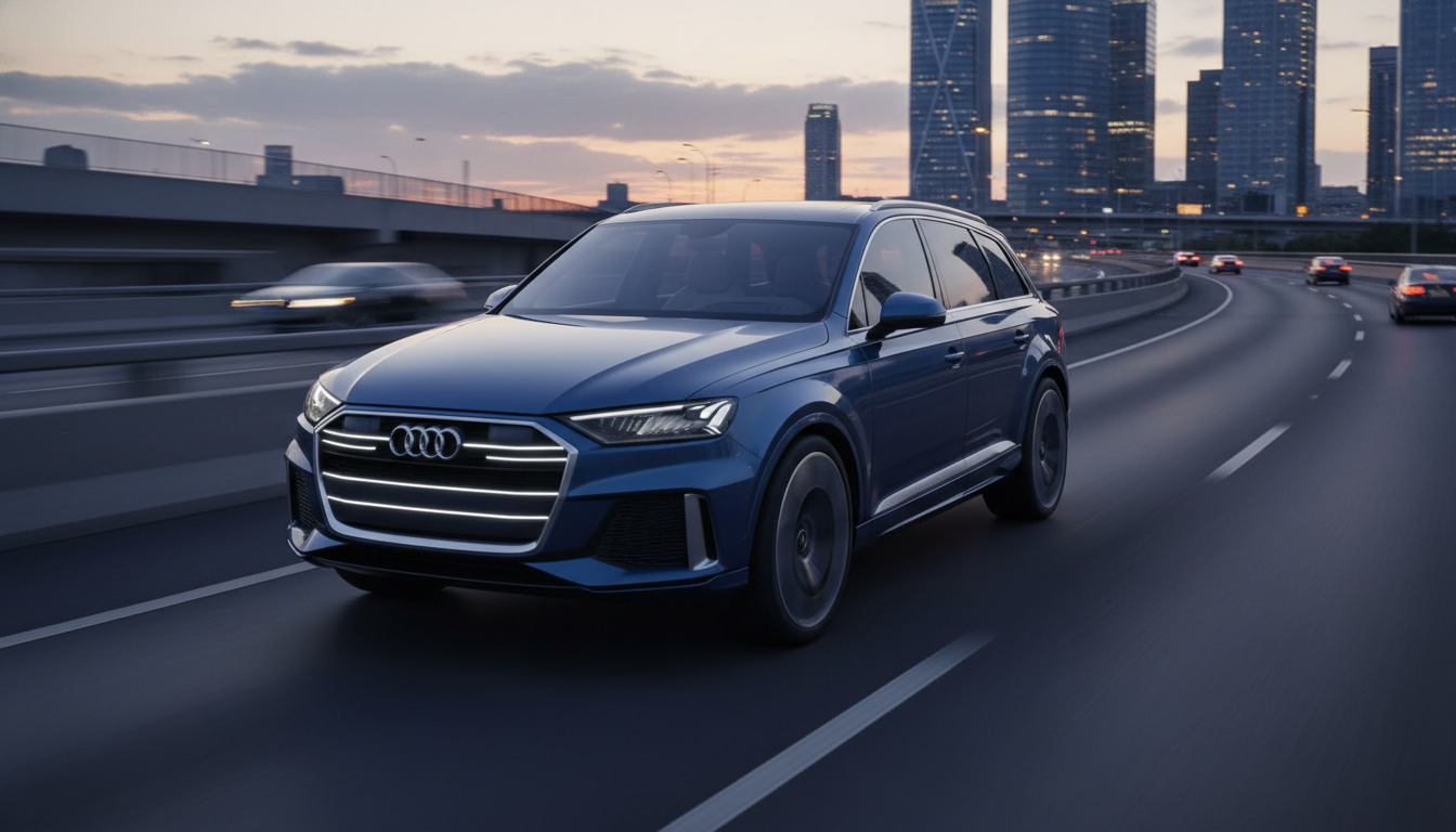 L'Audi Q7 revisitée pour rivaliser avec les BMW X5 et Mercedes GLE après 11 ans d'innovation 1 découvrez la nouvelle audi q7, repensée après 11 ans d'innovations pour rivaliser avec les bmw x5 et mercedes gle, alliant design, performance et technologie avancée.