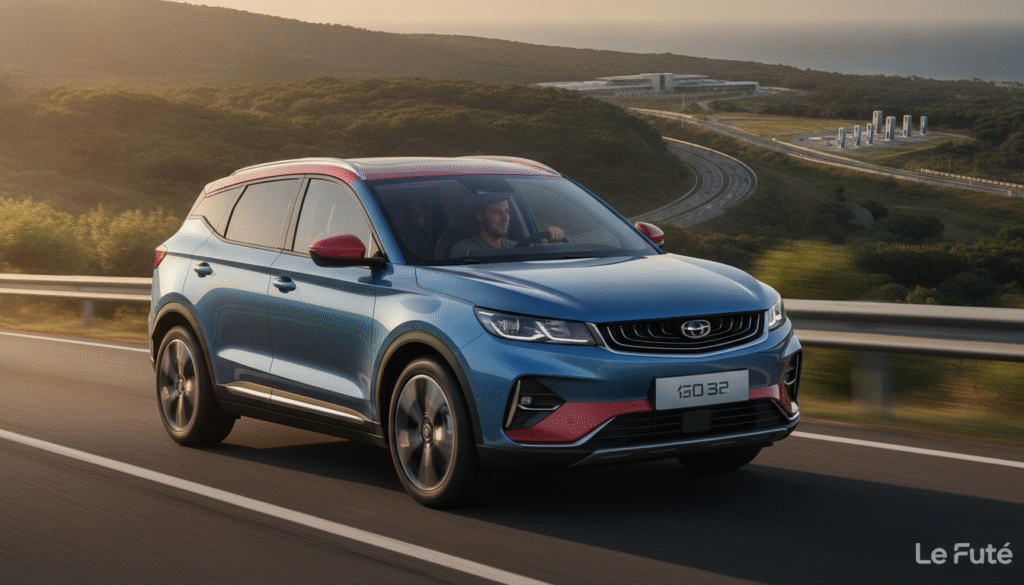 Le Geely E2 s'invite en Europe avec une stratégie prix choc pour révolutionner le marché des SUV électriques 1 découvrez le geely e2, le nouveau suv électrique qui débarque en europe avec une stratégie prix choc, prêt à révolutionner le marché des véhicules électriques compactes.