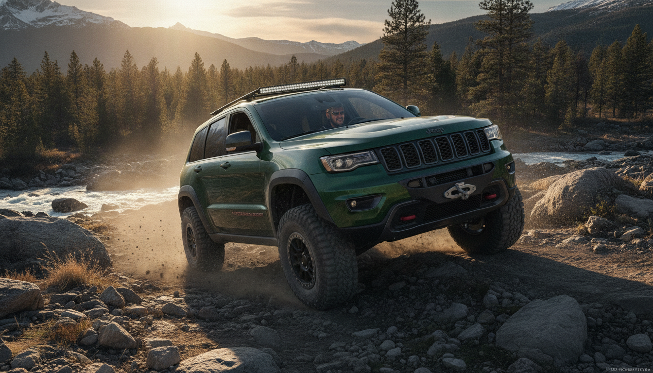 Le Jeep Grand Cherokee Trailhawk 2027 débarque avec 329 chevaux, 29 cm de garde au sol et une transmission courte pour dominer tous les terrains 1 découvrez le jeep grand cherokee trailhawk 2027 avec ses 329 chevaux, 29 cm de garde au sol et une transmission courte, conçu pour dominer tous les terrains avec puissance et maîtrise.