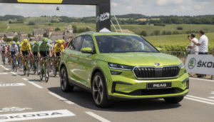 découvrez le škoda peaq, le nouveau grand suv électrique tchèque, qui fait une entrée remarquable lors du prestigieux tour de france. alliant innovation et performance, il incarne l'avenir de la mobilité électrique.
