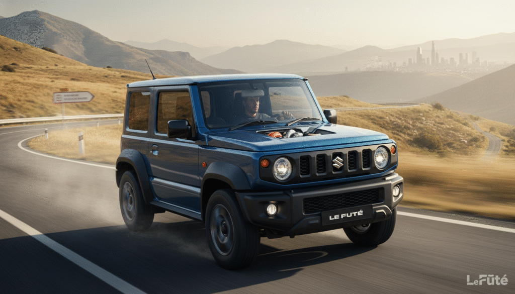 Le Suzuki Jimny 2026 débarque avec un moteur turbo renforcé et des finitions premium, mais reste absent du marché français 1 découvrez le suzuki jimny 2026 avec son moteur turbo amélioré et ses finitions premium, disponible à l'international mais malheureusement pas sur le marché français.