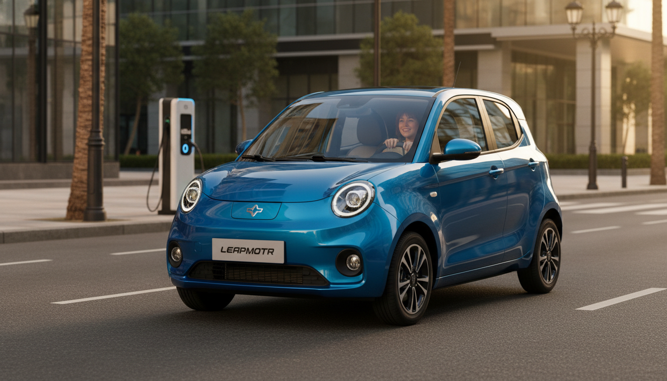 Leapmotor T03 : la citadine électrique de 95 ch accessible sous la barre des 15 000 € 1 découvrez la leapmotor t03, la citadine électrique compacte de 95 chevaux, offrant performance et autonomie à un prix abordable, en dessous de 15 000 €.
