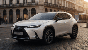 découvrez le lexus lbx, le suv hybride de luxe qui allie élégance, performance et technologie avancée pour rivaliser avec les leaders allemands du segment.