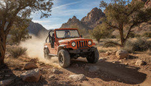 découvrez le mahindra roxor, un 4x4 diesel audacieux qui réinvente le tout-terrain classique avec puissance et style robuste.