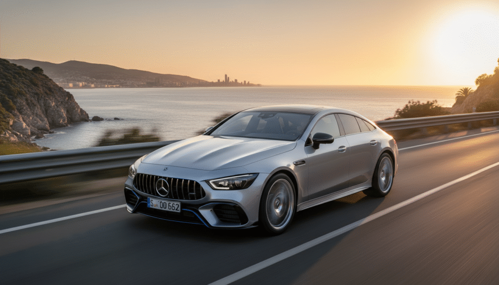 Mercedes-AMG dévoile une voiture électrique performante et accessible, surpassant la Ferrari Luce 23 découvrez la nouvelle voiture électrique performante et accessible de mercedes-amg, qui surpasse la ferrari luce en puissance et innovation.
