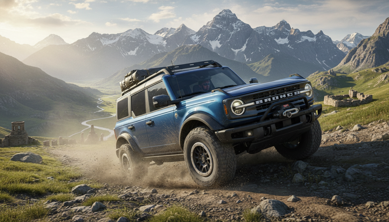 Nouveau 4x4 européen : Ford Bronco exclusif entre en production, éclipsant EBRO et Santana 1 découvrez le nouveau ford bronco, un 4x4 européen exclusif qui entre en production et surpasse les légendaires ebro et santana en performance et design.