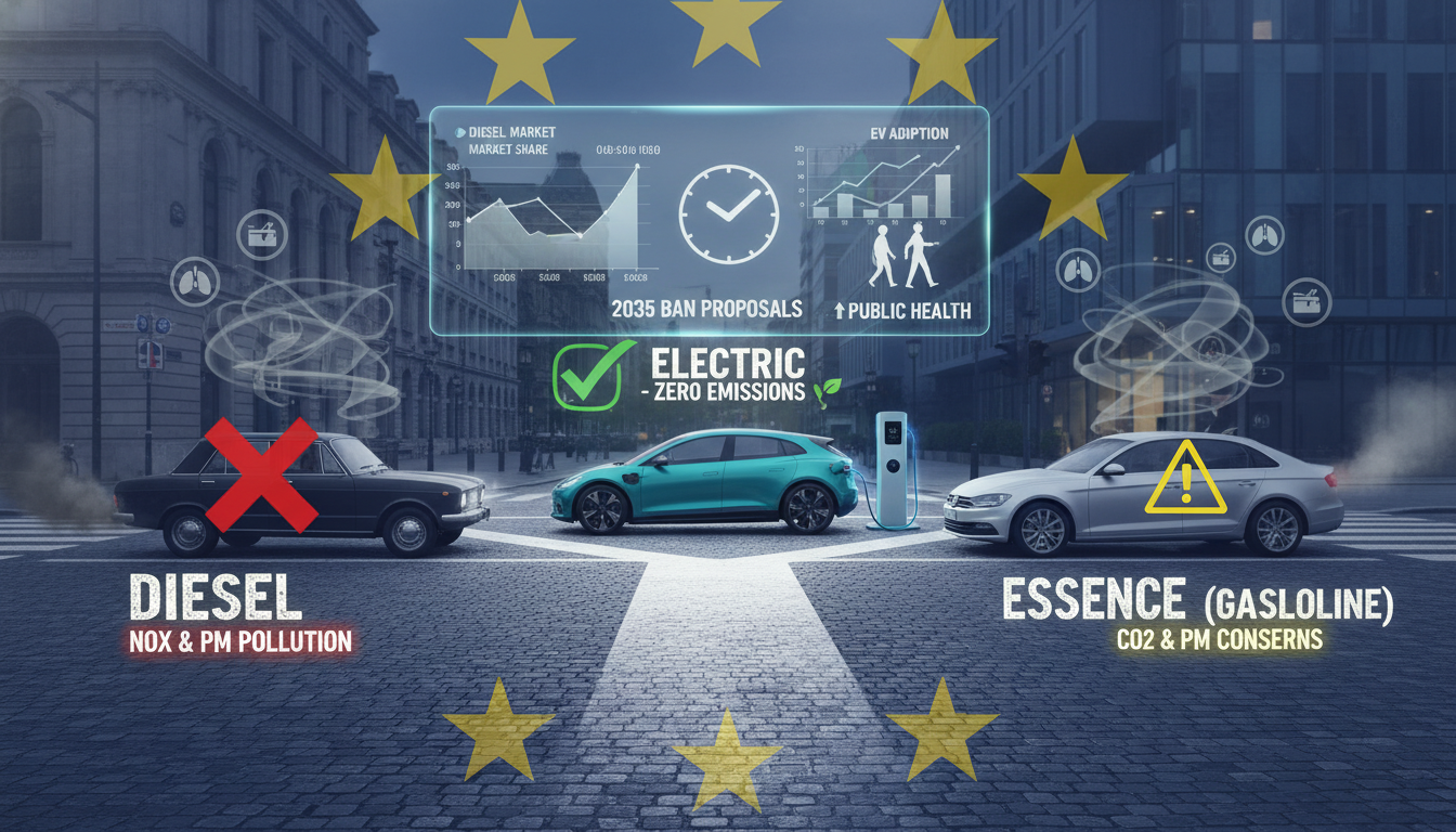 Tandis que l'Europe s'embourbe dans le débat diesel-essence, l'Asie prend de l'avance et un véritable péril se dessine 1 découvrez comment l'asie prend de l'avance dans la transition énergétique automobile tandis que l'europe reste enfermée dans le débat diesel-essence, révélant un péril pour l'avenir.