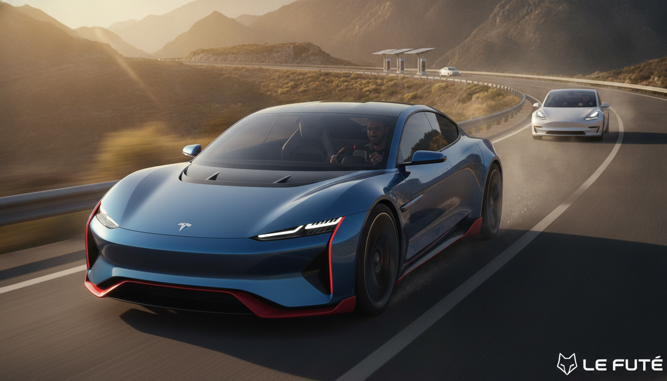 Un rival audacieux de la Tesla Model 3 : 469 ch, 900 km d'autonomie et un prix qui interpelle 1 découvrez le rival audacieux de la tesla model 3 avec 469 chevaux, une autonomie impressionnante de 900 km et un prix attractif qui ne passe pas inaperçu.