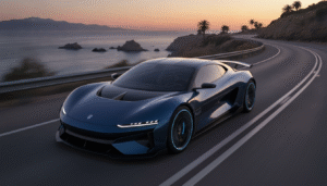 découvrez une voiture de sport révolutionnaire, sans cylindres ni essence, alliant innovation et passion pour une expérience de conduite unique et respectueuse de l'environnement.