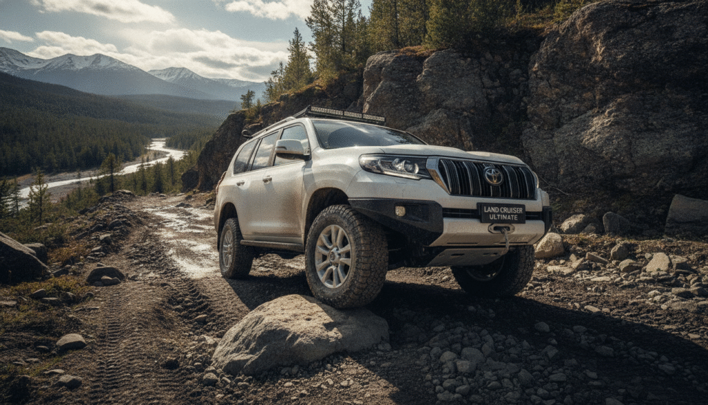 Découvrez l'Ultimate, le Land Cruiser 250 le plus puissant, disponible immédiatement en concession sans préparation ni compromis 1 découvrez l'ultimate, le land cruiser 250 le plus puissant, disponible immédiatement en concession sans préparation ni compromis. profitez d'une expérience de conduite exceptionnelle avec ce véhicule robuste et prêt à partir.