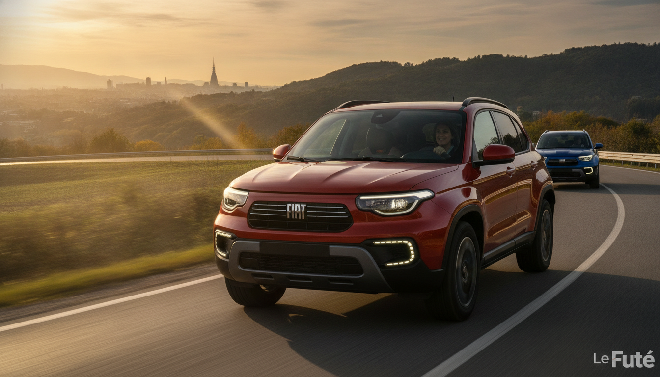 Fiat Grizzly : le nouveau SUV familial de Turin, plus spacieux que l’Opel Frontera et le Citroën C3 Aircross, s’affirme comme le plus audacieux du constructeur italien 1 découvrez le fiat grizzly, le nouveau suv familial de turin alliant espace et audace. plus spacieux que l’opel frontera et le citroën c3 aircross, il redéfinit le style et la fonctionnalité chez le constructeur italien.