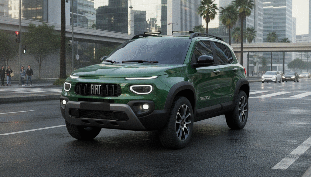Fiat Grizzly : le nouveau SUV familial de Turin, plus spacieux que l’Opel Frontera et le Citroën C3 Aircross, s’affirme comme le plus audacieux du constructeur italien 1 découvrez le fiat grizzly, le nouveau suv familial de turin alliant espace et audace, surpassant l'opel frontera et le citroën c3 aircross, pour une expérience de conduite inégalée signée fiat.
