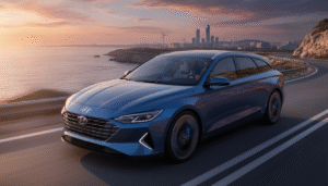 hyundai dévoile un break hybride de 217 chevaux prévu pour 2026 en europe, destiné à rivaliser avec la golf r grâce à ses performances et son design audacieux.