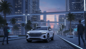 découvrez comment l'audi électrique la plus abordable maintient sa position, tout en affrontant une concurrence croissante qui pourrait rapidement changer la donne.