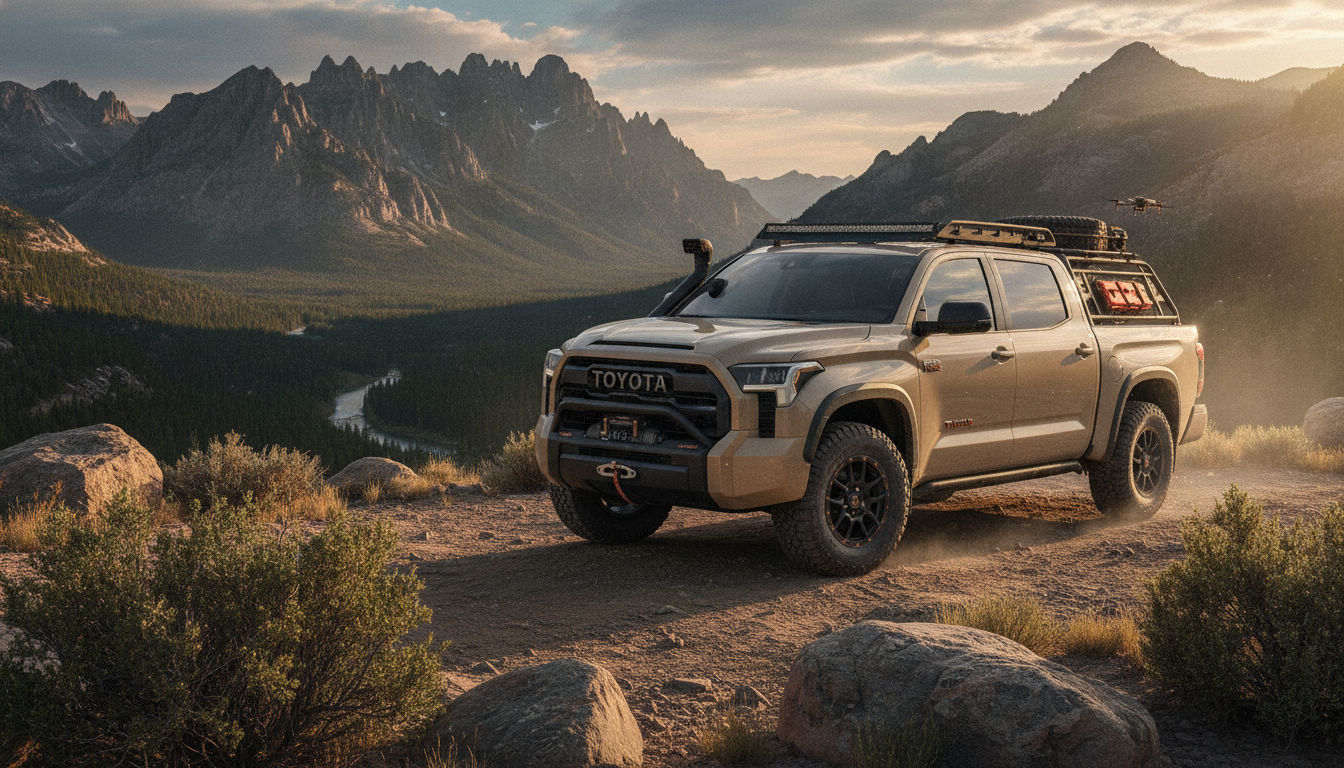 Le 4x4 Toyota parfait pour échapper à l'excès des Raptor et TRX existe réellement, mais les Européens devront s'en contenter du bout des yeux 1 découvrez le 4x4 toyota idéal pour dépasser les puissants raptor et trx, un véhicule exceptionnel qui malheureusement ne sera accessible qu'en regard pour les européens.