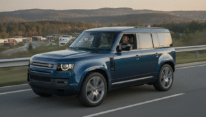 découvrez le land rover defender vertex avec le prix dévoilé pour sa version la moins tout-terrain, celle préférée des utilisateurs, alliant élégance et performance urbaine.
