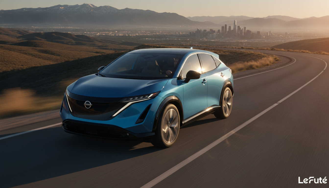 Nissan Ariya 2026 : une métamorphose discrète pour défier le Tesla Model Y, le Renault Scénic E-Tech et les rivaux chinois 1 découvrez la nissan ariya 2026, qui opère une métamorphose discrète pour concurrencer efficacement le tesla model y, le renault scénic e-tech et les challengers chinois sur le marché des suv électriques.