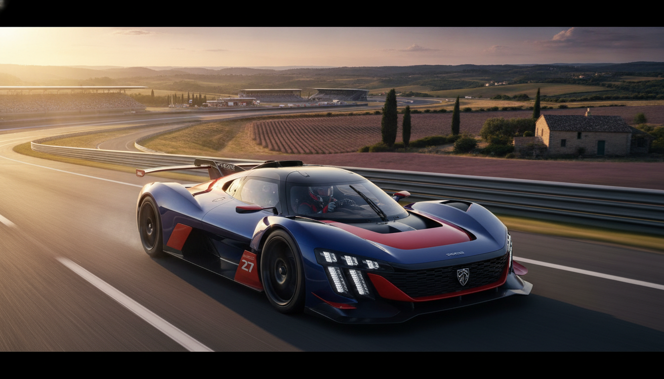 Peugeot révèle officiellement la 9X8 et dévoile les premiers signes concrets de l’hypercar française prévue pour 2027 1 découvrez la nouvelle hypercar française peugeot 9x8, révélée officiellement avec ses premiers détails concrets, une révolution attendue pour 2027.